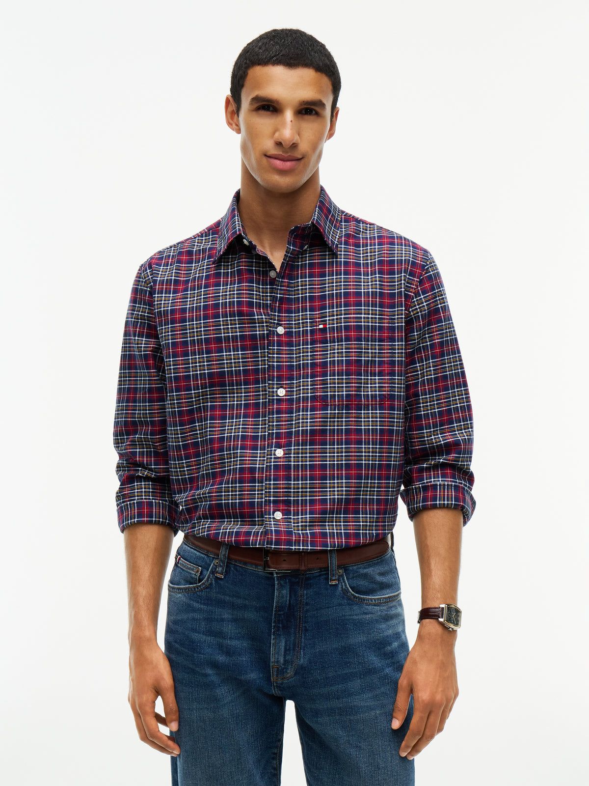Tommy Hilfiger Tartan Check Shirt MW0MW44620 0ms
