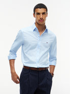 Tommy Hilfiger Blue Slim Fit Shirt MW0MW44570 c3q