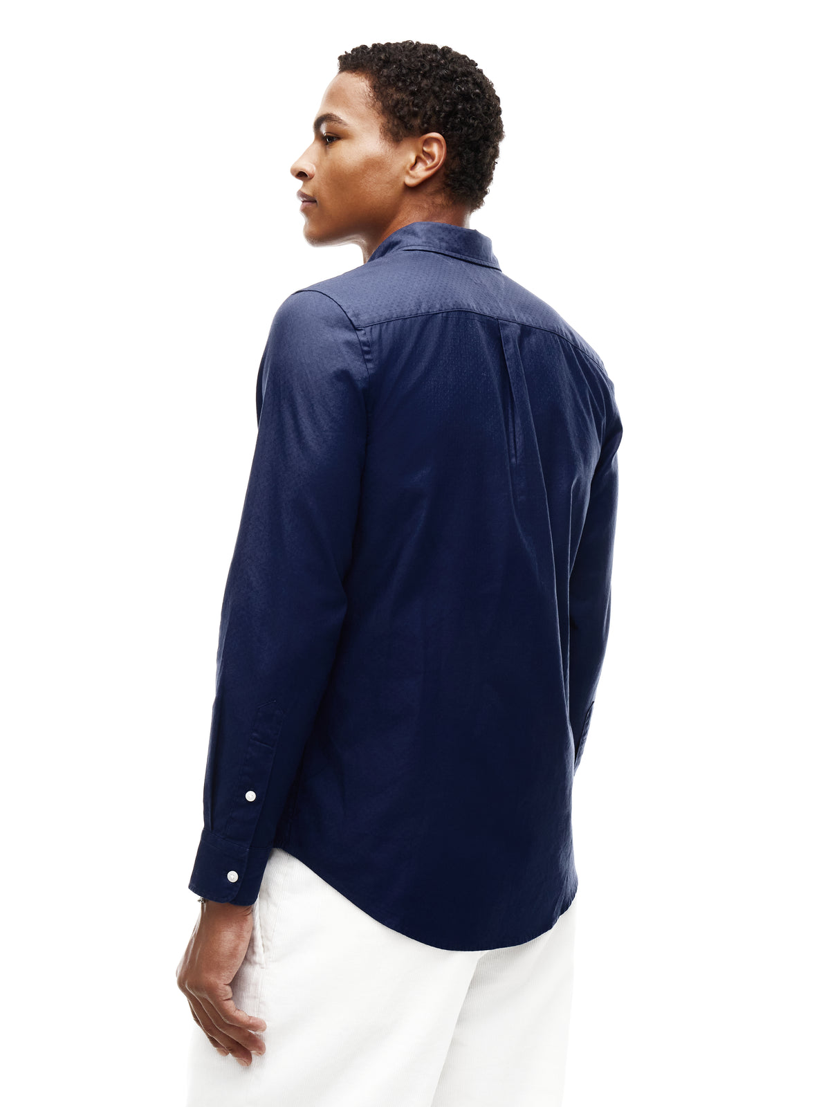 Tommy Hilfiger Navy Slim Fit Shirt MW0MW44570 DCC