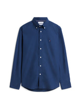 Load image into Gallery viewer, Tommy Hilfiger Navy Dobby Shirt MW0MW44600 c3q
