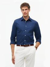 Load image into Gallery viewer, Tommy Hilfiger Navy Dobby Shirt MW0MW44600 c3q