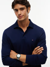Load image into Gallery viewer, Tommy Hilfiger Navy Long Sleeve Polo MW0MW44649 DCC