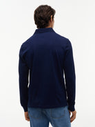 Tommy Hilfiger Navy Long Sleeve Polo MW0MW44649 DCC