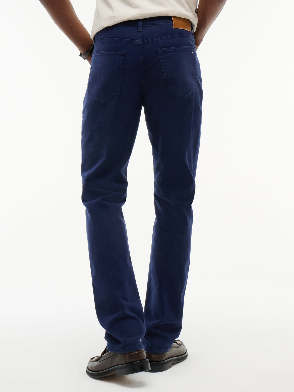 Tommy Hilfiger Navy Blue 5 Pocket MW0MW44914 dw4