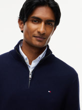 Load image into Gallery viewer, Tommy Hilfiger Navy Zip Jumper MW0MW28049 dw5
