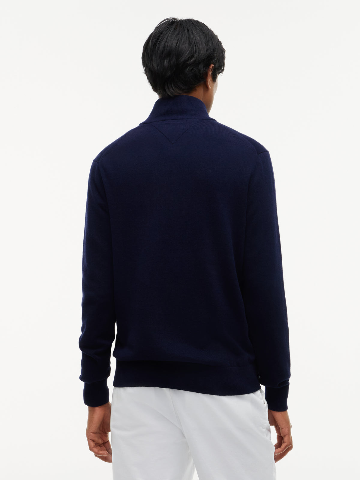 Tommy Hilfiger Navy Zip Jumper MW0MW28049 dw5