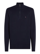Load image into Gallery viewer, Tommy Hilfiger Navy Zip Jumper MW0MW28049 dw5
