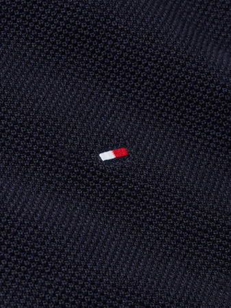 Tommy Hilfiger Navy Structure Crew MW0MW36347 dw5