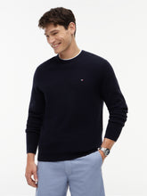 Load image into Gallery viewer, Tommy Hilfiger Navy Structure Crew MW0MW36347 dw5