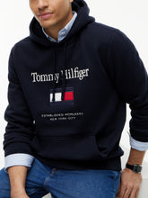Load image into Gallery viewer, Tommy Hilfiger Navy Flag Hoodie MW0MW42735 dw5
