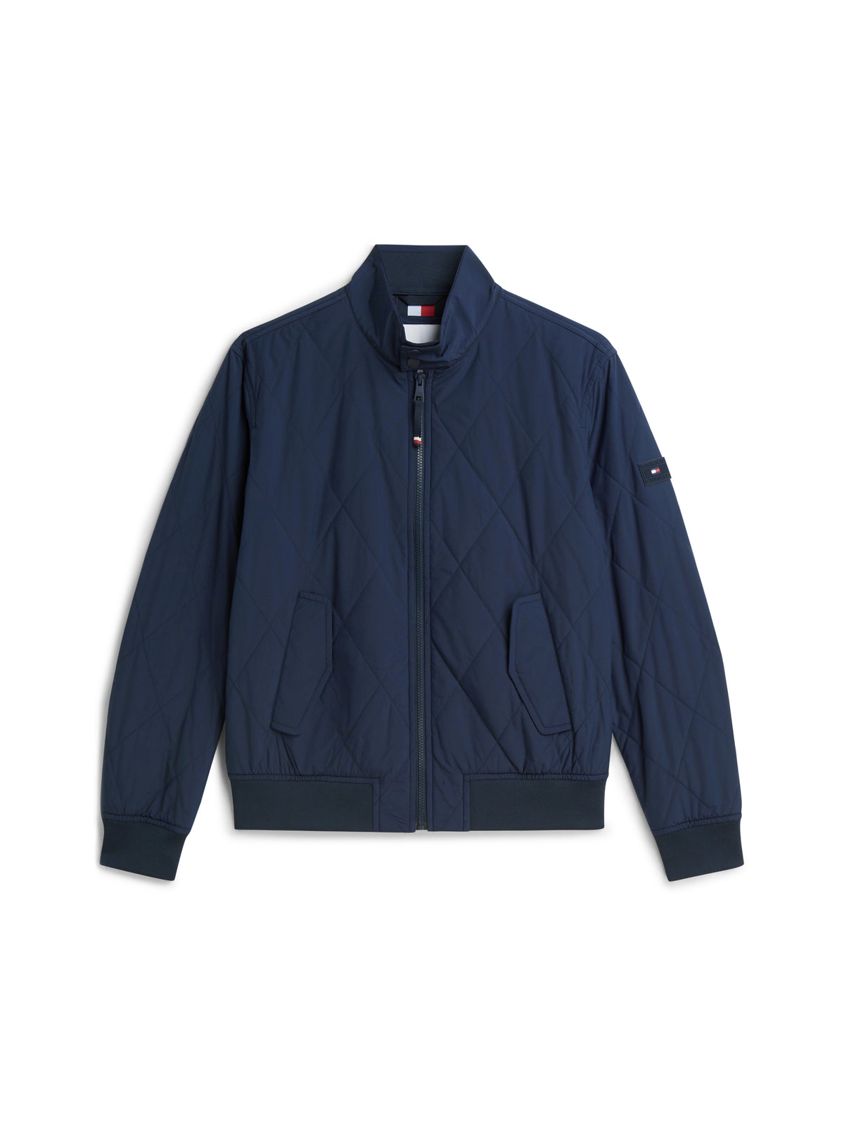 Tommy Hilfiger Navy Quilted Jacket MW0MW44766 dw5