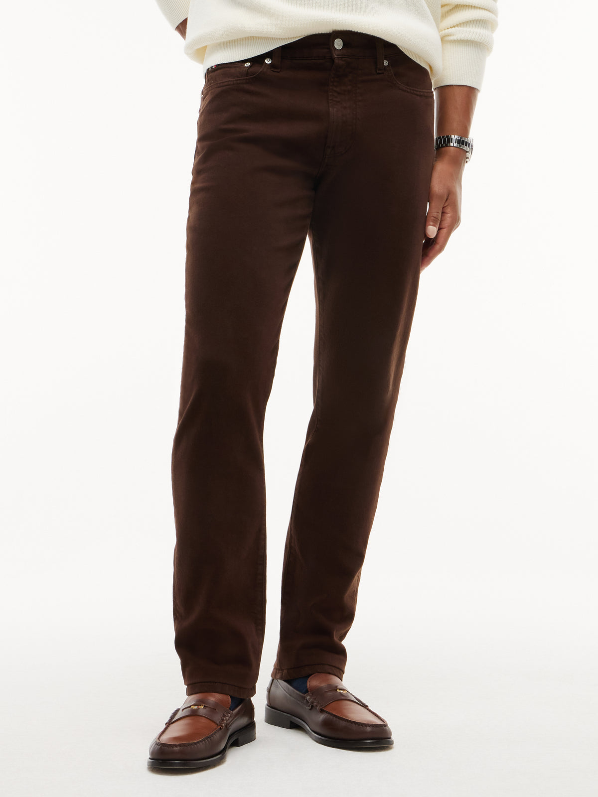 Tommy Hilfiger Brown 5 Pocket MW0MW44914 GOP