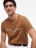 Tommy Hilfiger Beige Tee MW0MW11797 GVH