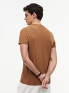 Tommy Hilfiger Beige Tee MW0MW11797 GVH