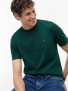 Tommy Hilfiger Ornamental Green Tee MW0MW39995 l6k