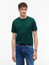 Load image into Gallery viewer, Tommy Hilfiger Ornamental Green Tee MW0MW39995 l6k