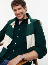 Load image into Gallery viewer, Tommy Hilfiger Green Oxford Shirt MW0MW35774 MBP