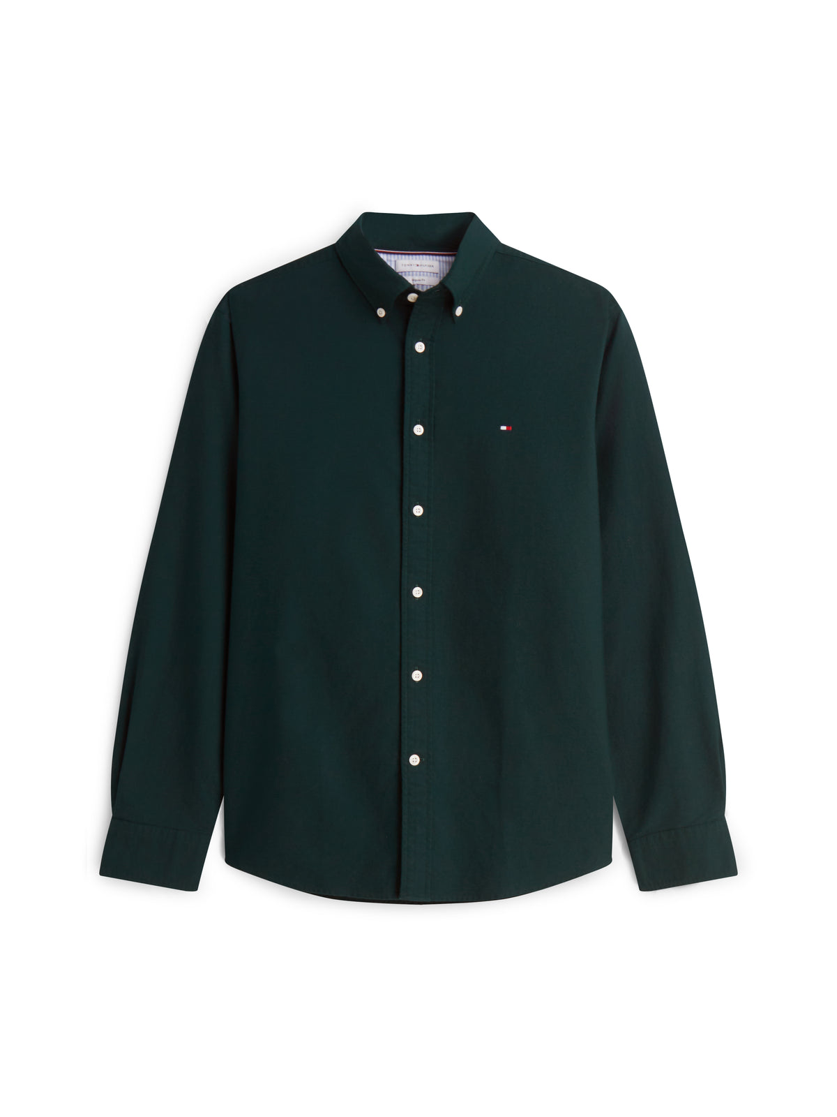 Tommy Hilfiger Green Oxford Shirt MW0MW35774 MBP