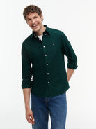 Tommy Hilfiger Green Oxford Shirt MW0MW35774 MBP