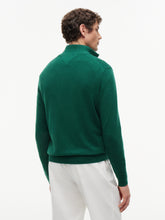 Load image into Gallery viewer, Tommy Hilfiger Green Zip Jumper MW0MW28049 mq7