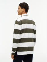 Load image into Gallery viewer, Tommy Hilfiger Green Stripe Rugby MW0MW45692 mt1