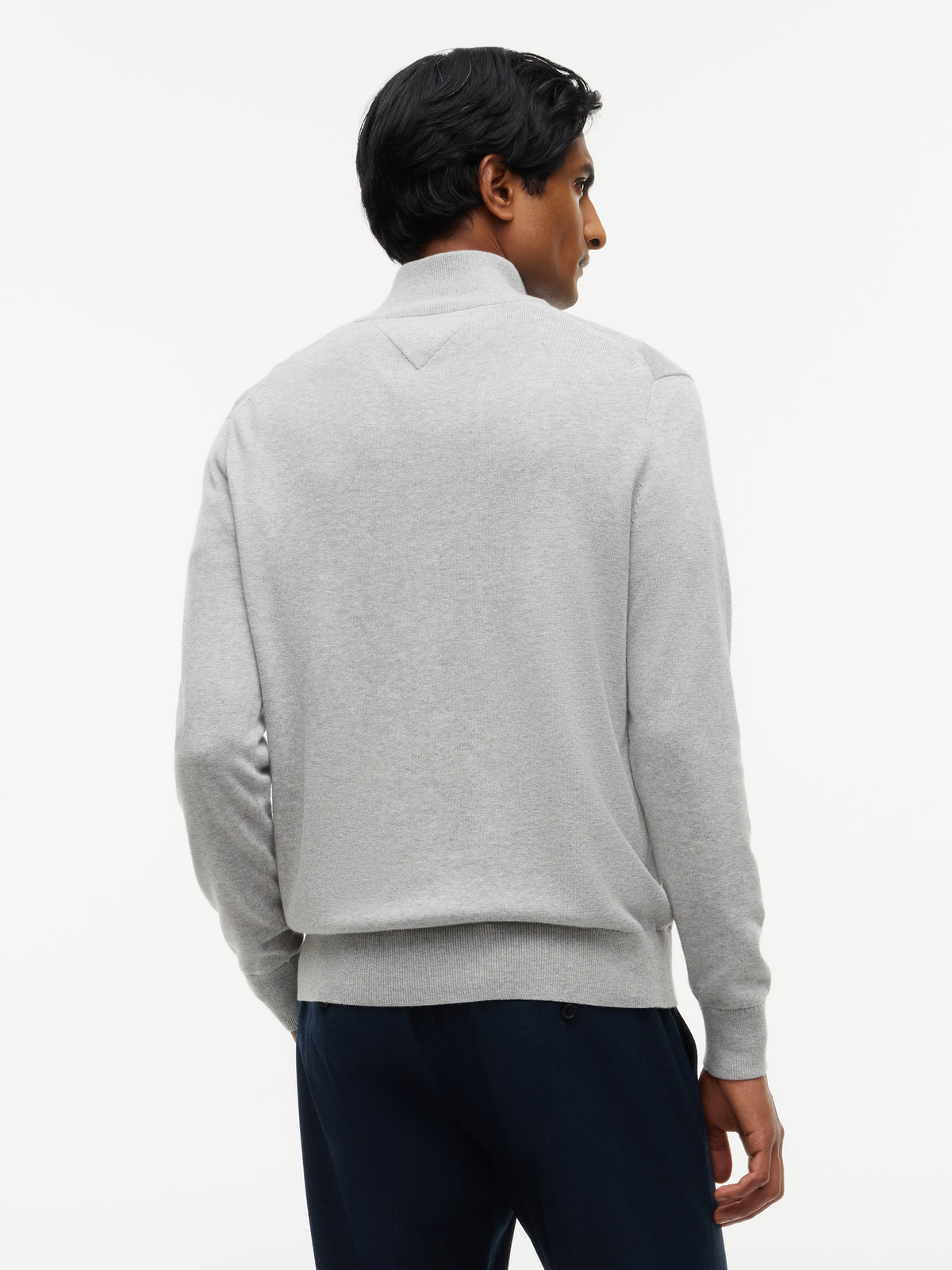 Tommy Hilfiger Grey Zip Jumper MW0MW28049 p01