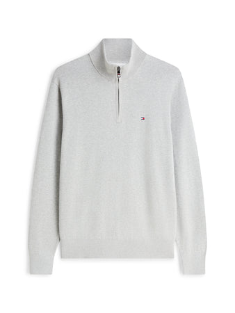 Tommy Hilfiger Grey Zip Jumper MW0MW28049 p01