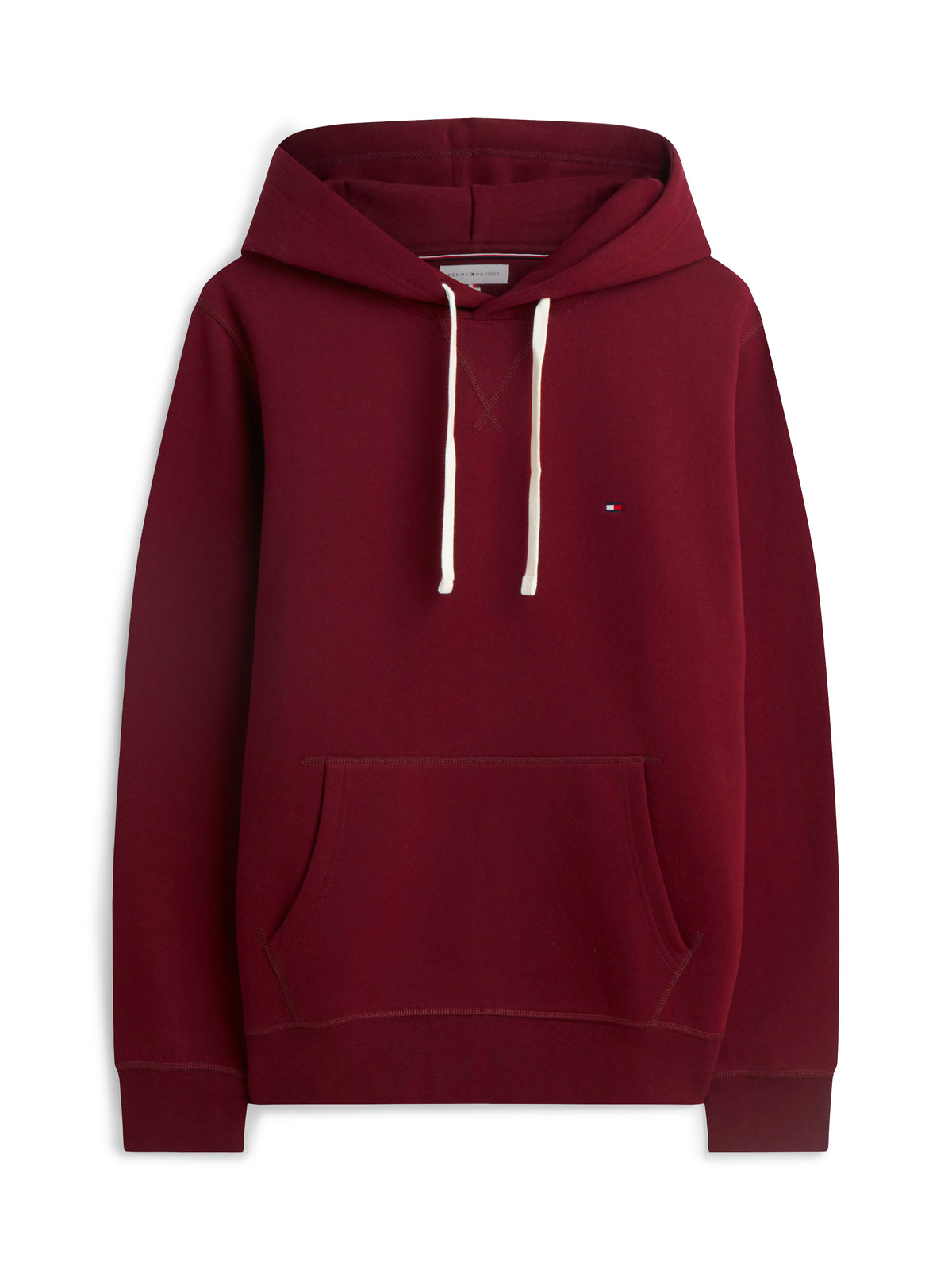 Tommy Hilfiger Burgundy Hoody MW0MW39997 vlp