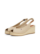 Load image into Gallery viewer, Tommy Hilfiger Wedge Slingback Beige FW0FW08595 ACC
