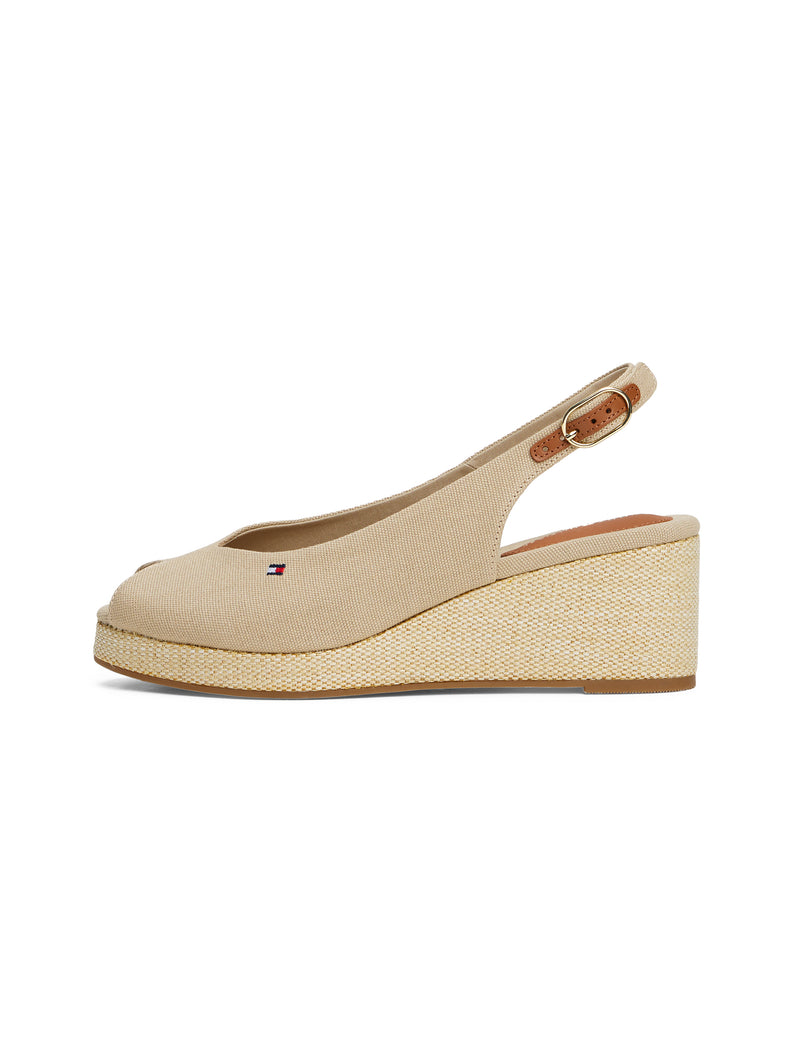Tommy Hilfiger Wedge Slingback Beige FW0FW08595 ACC