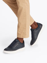 Load image into Gallery viewer, Tommy Hilfiger Navy Leather Shoe FM0FM05466 dw5