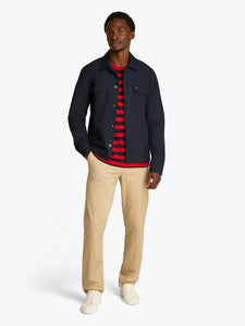 Tommy Hilfiger mw0mw38712 dw5 Navy Overshirt