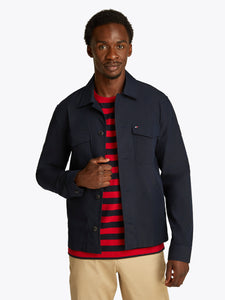 Tommy Hilfiger mw0mw38712 dw5 Navy Overshirt