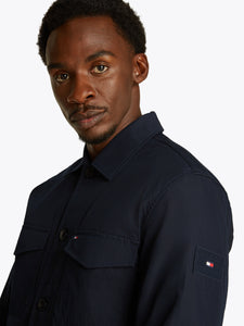 Tommy Hilfiger mw0mw38712 dw5 Navy Overshirt