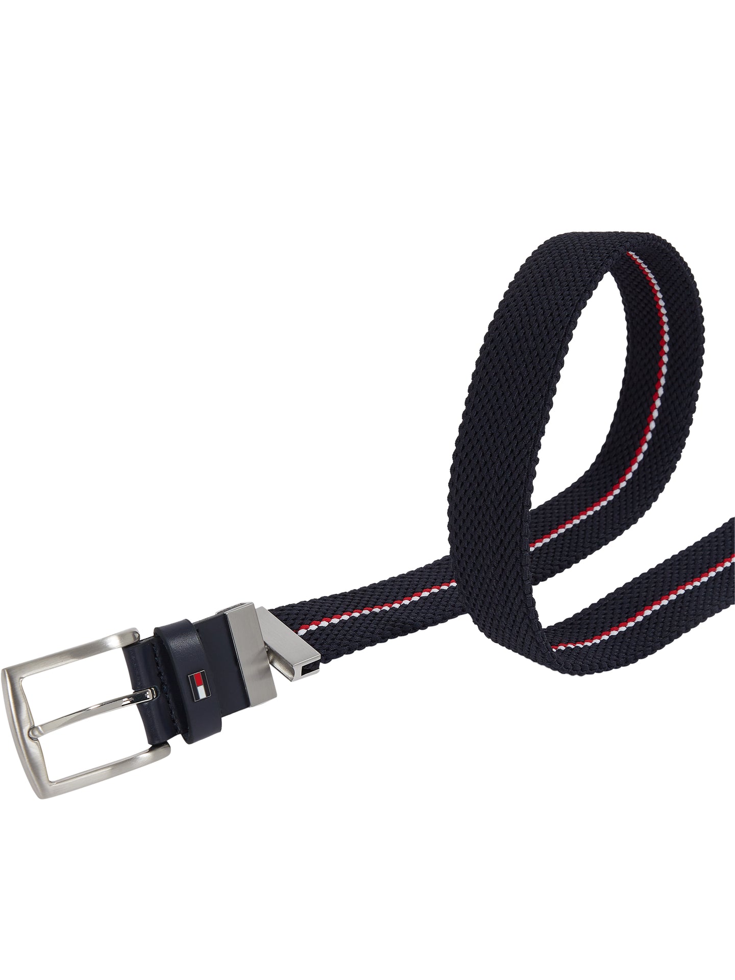 Tommy Hilfiger Denton Elastic Belt in Navy Blue AM0AM13376 dw6