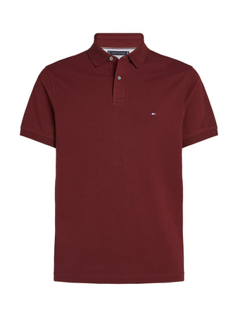 Tommy Hilfiger Burgundy Polo mw0mw17770 vlp