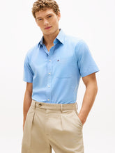 Load image into Gallery viewer, Tommy Hilfiger Blue Short Sleeve Shirt MW0MW42285 0GY