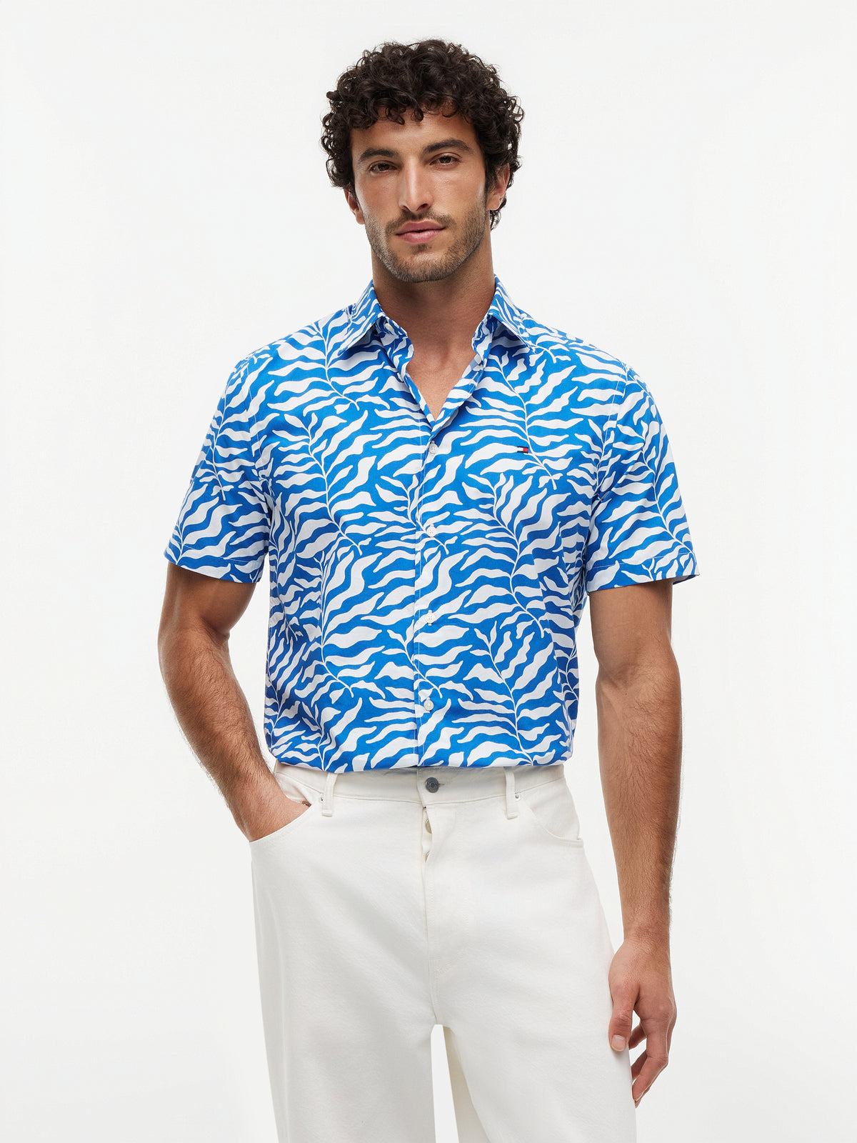 Tommy Hilfiger Palm Leaf Shirt MW0MW42410 0GY