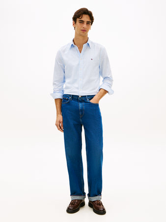 Tommy Hilfiger Blue Gingham Shirt MW0MW42445 0MS