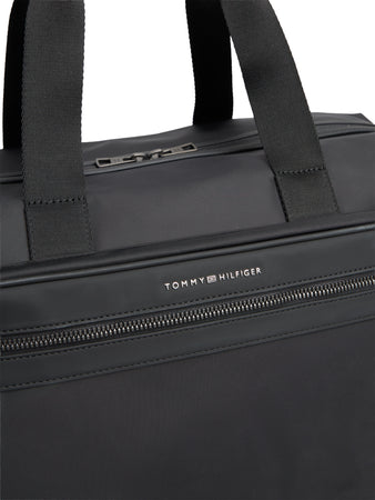 Tommy Hilfiger Black Duffle Bag AM0AM14154 bds
