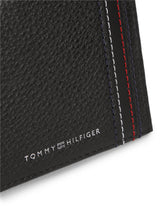 Load image into Gallery viewer, Tommy Hilfiger Black Leather Wallet AM0AM14232 bds