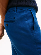 Load image into Gallery viewer, Tommy Hilfiger Blue Linen Trousers MW0MW42337 C3I