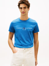 Load image into Gallery viewer, Tommy Hilfiger Blue Orbit Tee MW0MW11797 C4U