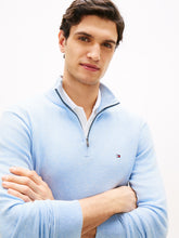 Load image into Gallery viewer, Tommy Hilfiger Half Zip Knit Vessel Blue MW0MW37331 DP5