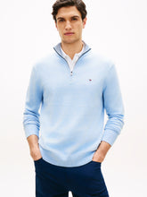 Load image into Gallery viewer, Tommy Hilfiger Half Zip Knit Vessel Blue MW0MW37331 DP5