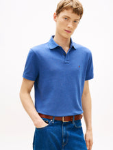 Load image into Gallery viewer, Tommy Hilfiger Blue Indigo Heather Polo Shirt MW0MW17770 DVW