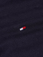Tommy Hilfiger Navy Knitted Polo MW0MW37396 dw5