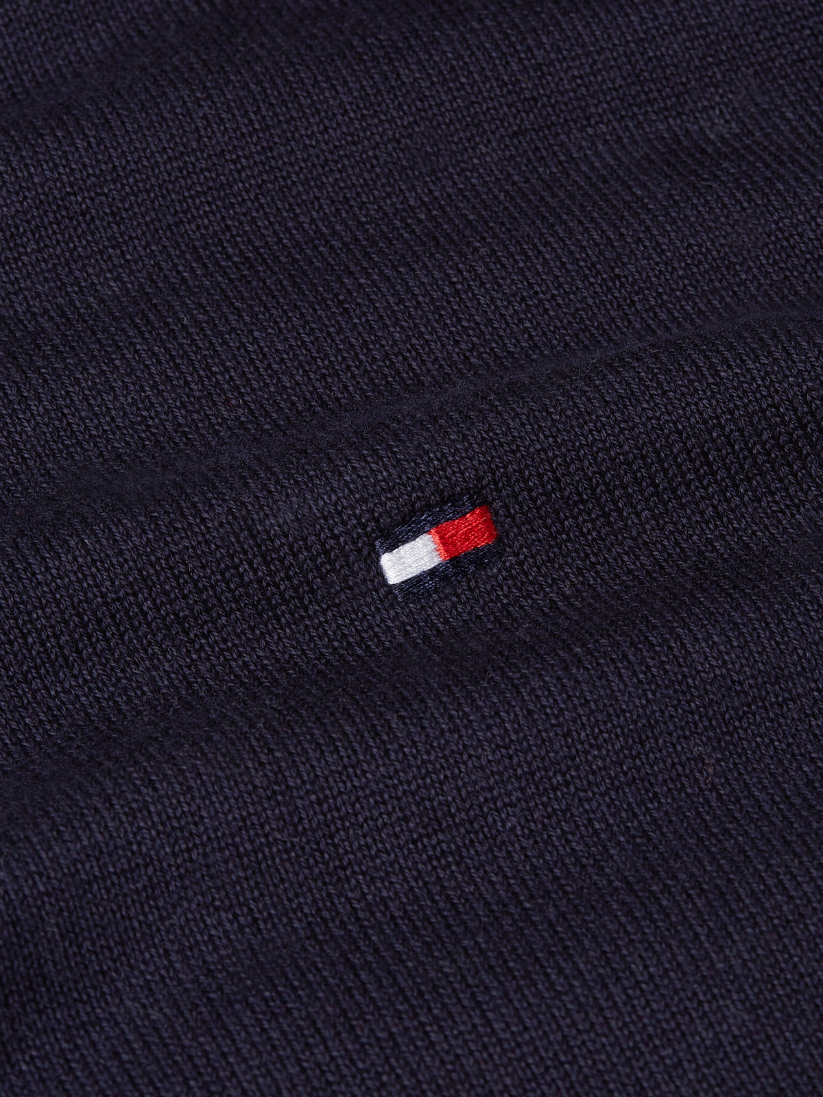 Tommy Hilfiger Navy Knitted Polo MW0MW37396 dw5