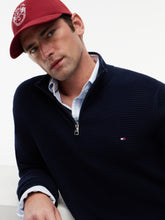 Load image into Gallery viewer, Tommy Hilfiger Navy Zip Knit MW0MW42916 dw5
