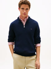 Load image into Gallery viewer, Tommy Hilfiger Navy Zip Knit MW0MW42916 dw5